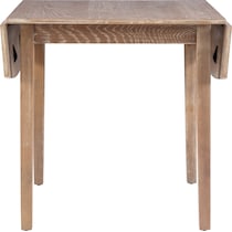 krigel light brown dining table   