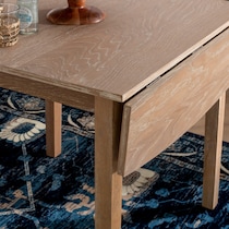 krigel light brown dining table   