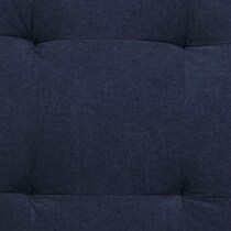 kubo blue accent chair   