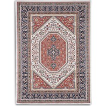 kuzco red area rug  x    