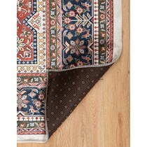 kuzco red area rug  x    