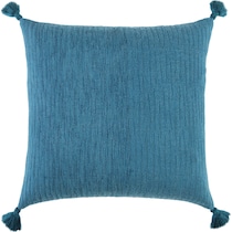kyle blue accent pillow   