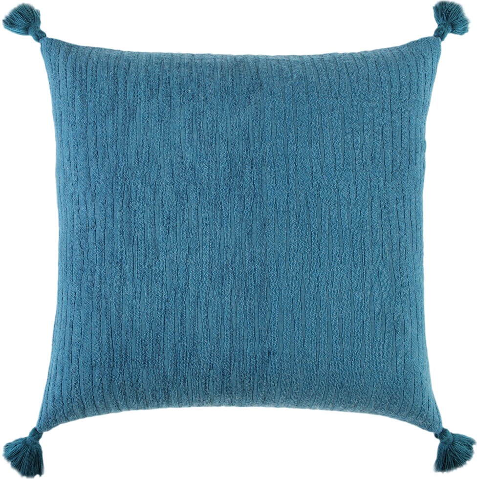 kyle blue accent pillow   