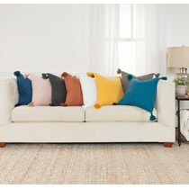 kyle blue accent pillow   