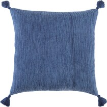 kyle blue accent pillow   
