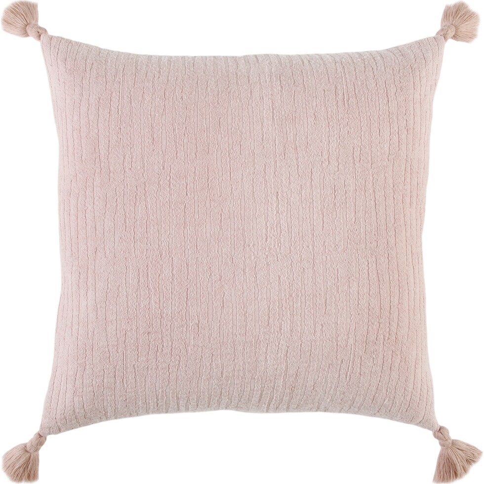 kyle pink accent pillow   