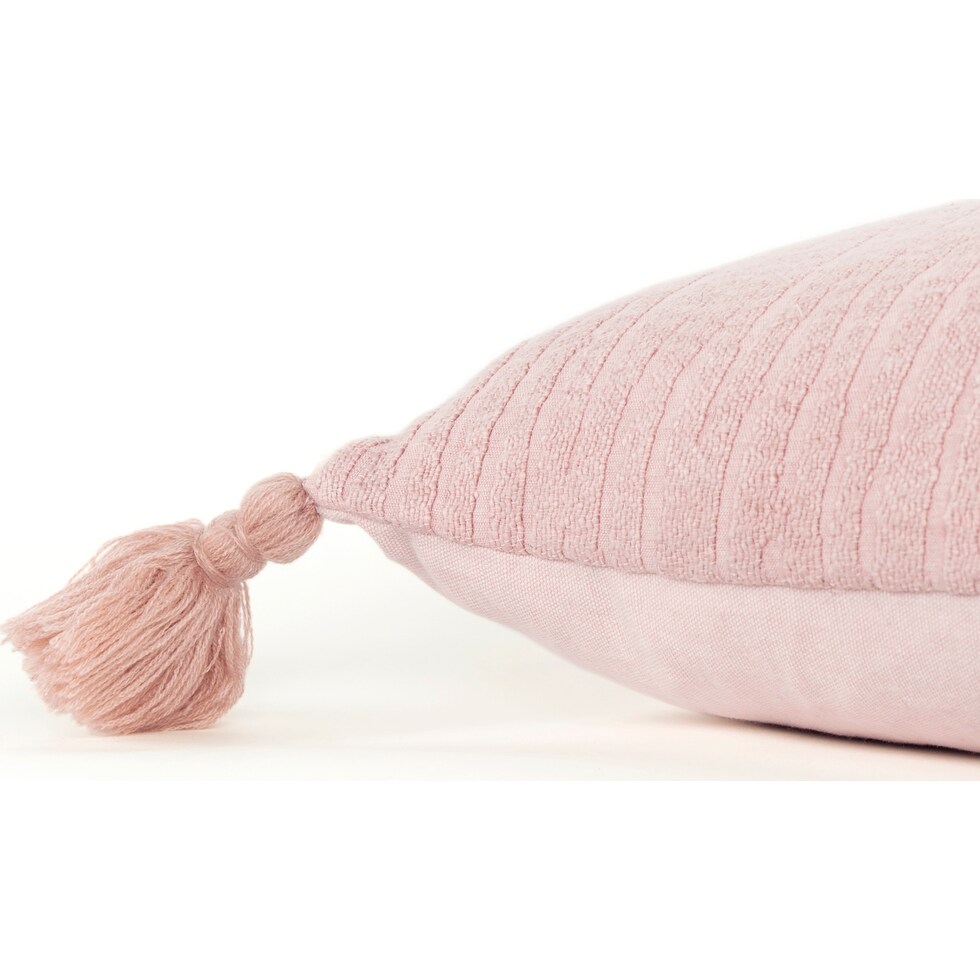 kyle pink accent pillow   
