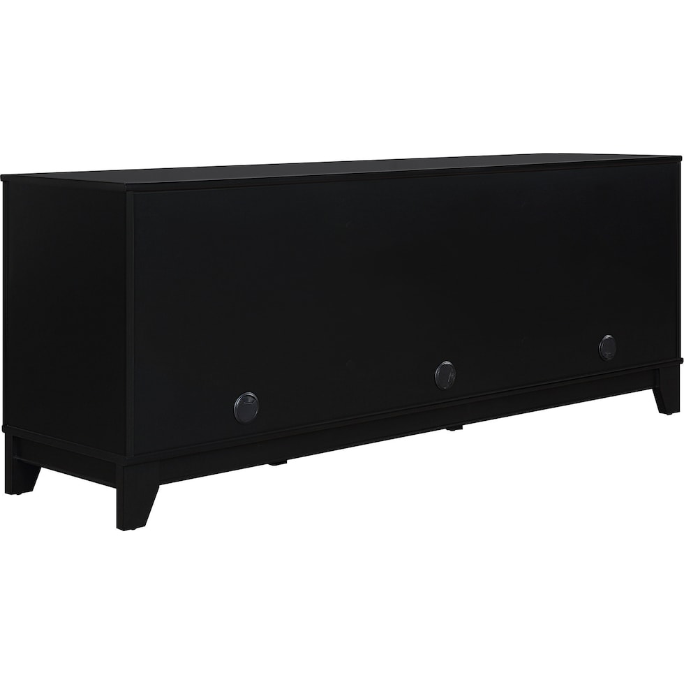 kylian black tv stand   