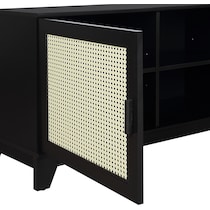 kylian black tv stand   