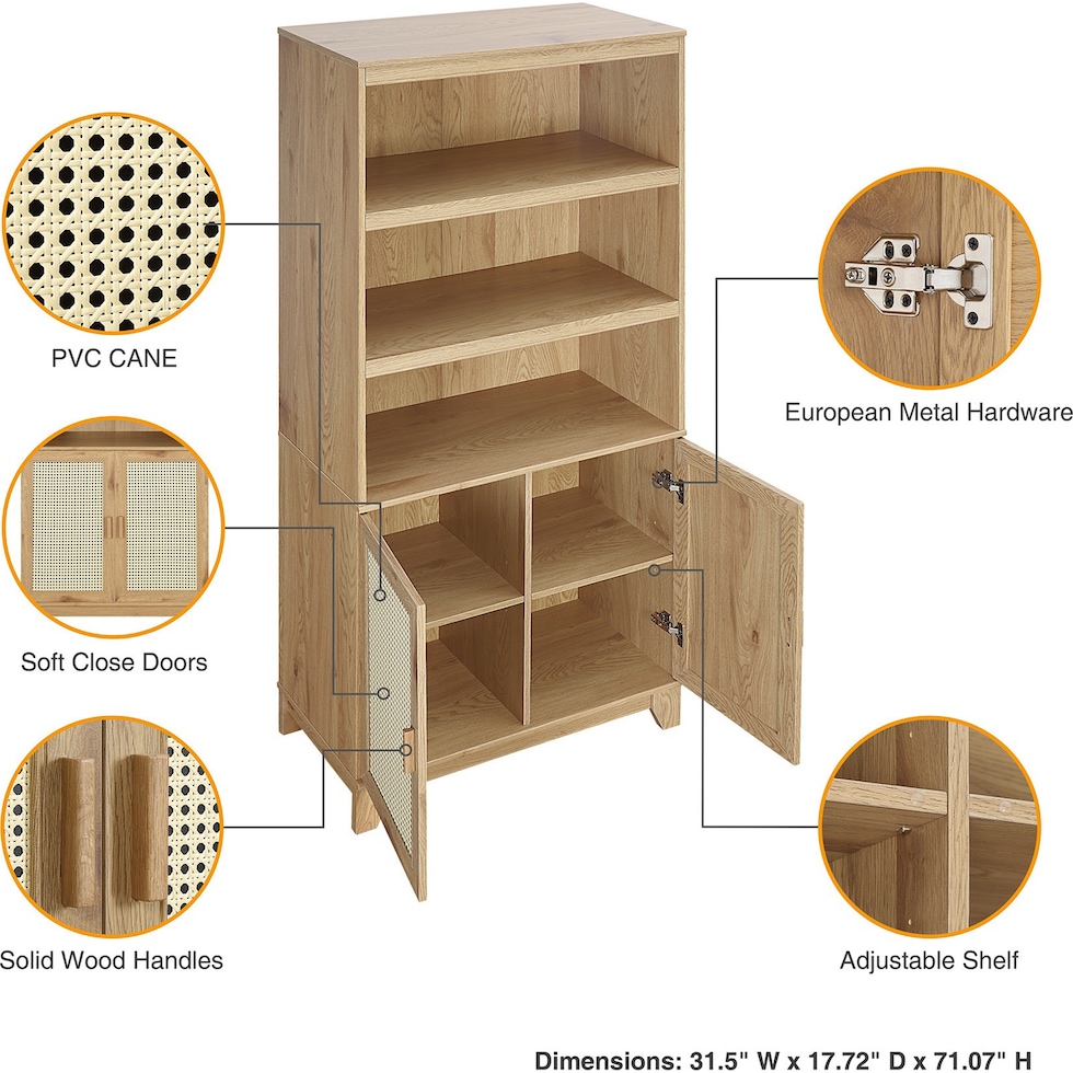 kylian nature end table   