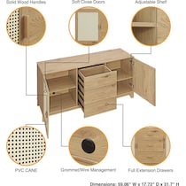 kylian nature end table   