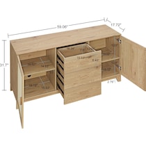 kylian nature end table   