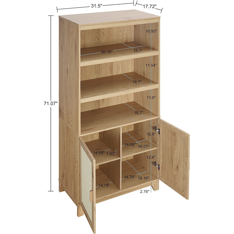 kylian nature end table   