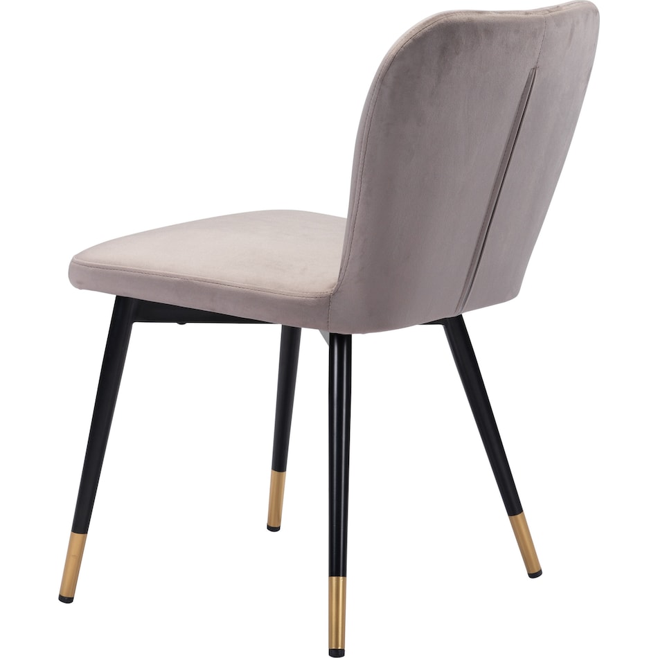 kylie gray dining chair   