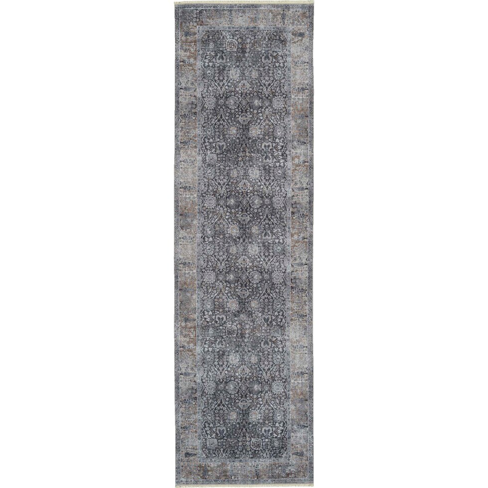 la salle gray rug   