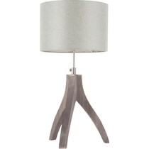 labrant gray table lamp   