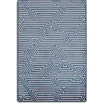 labyrinth blue area rug  x    