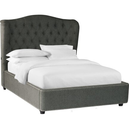 Lafayette King Storage Bed - Charcoal