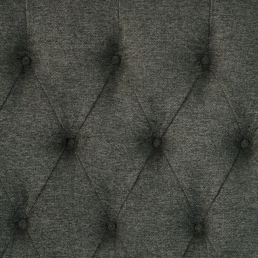 lafayette gray queen upholstered bed   