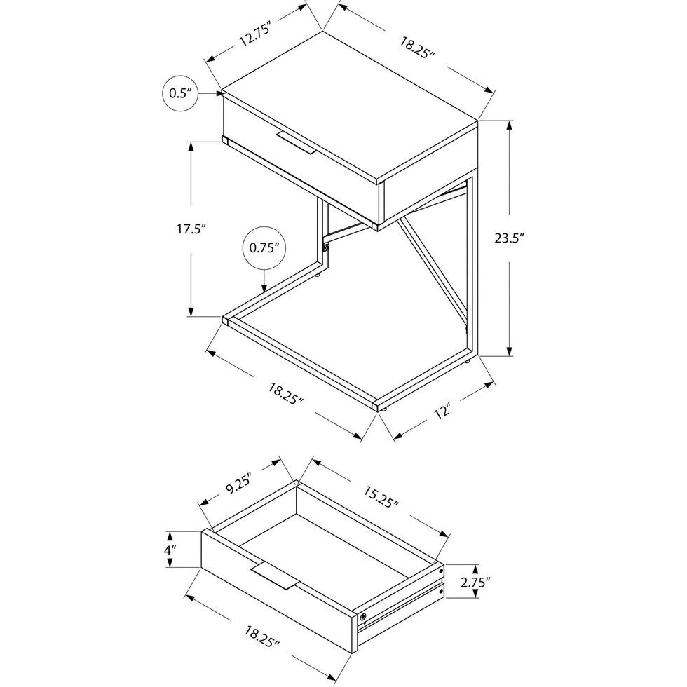 lafe dimension schematic   