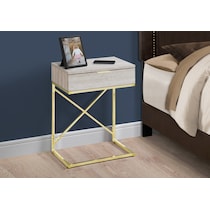 lafe neutral end table   