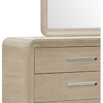 laguna bedroom neutral dresser and mirror   