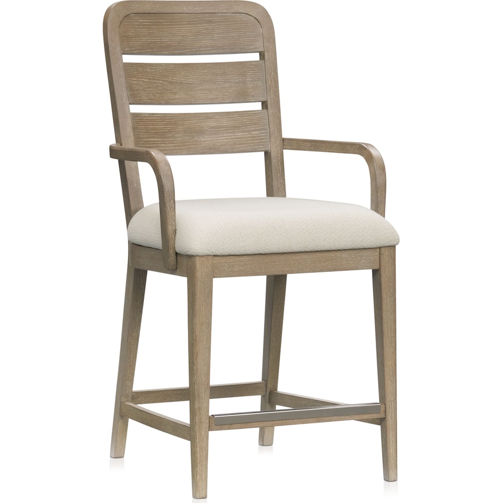 laguna dining sand counter height stool   