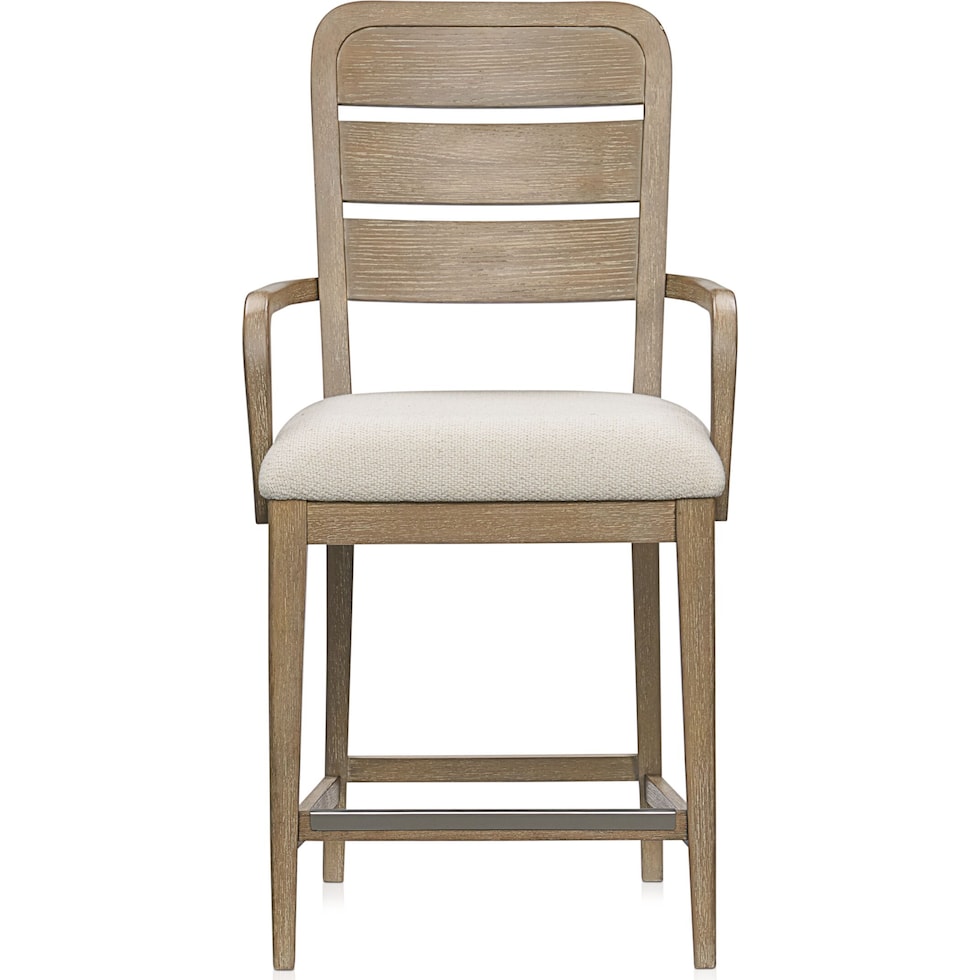 laguna dining sand counter height stool   