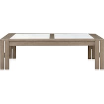 laguna outdoor living gray outdoor coffee table   
