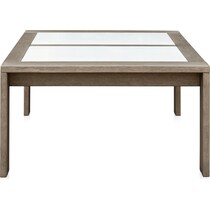 laguna outdoor living gray outdoor coffee table   