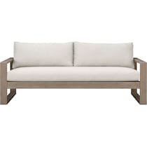 laguna outdoor living gray outdoor sofa   