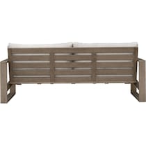 laguna outdoor living gray outdoor sofa   