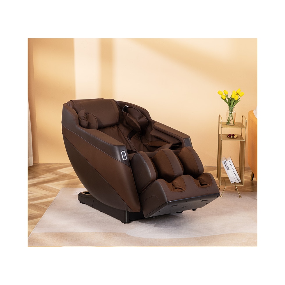 laid back massage chairs dark brown massage chair   