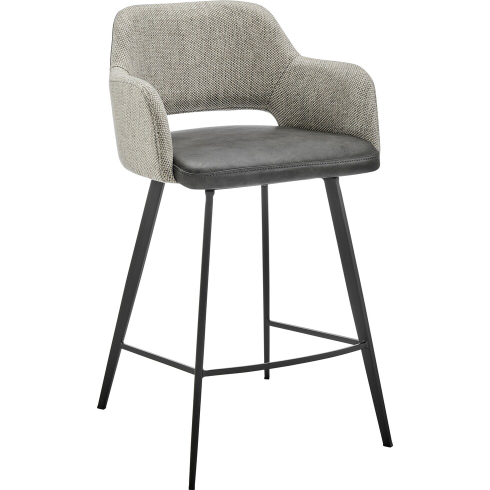 laina gray counter height stool   