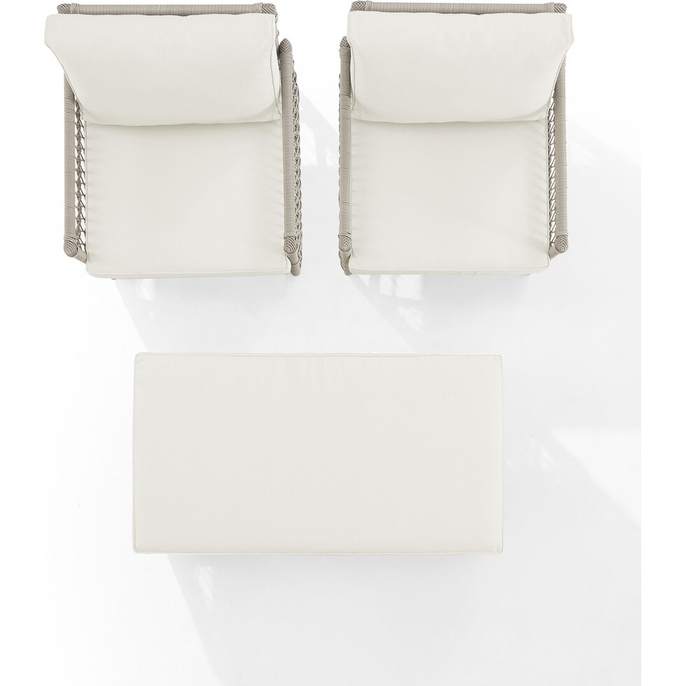 lakeline brown and cream  pc outdoor living   