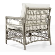 lakeline brown and cream outdoor chair   