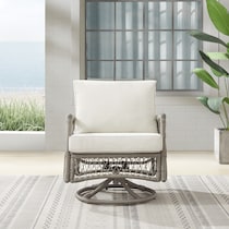 lakeline brown and cream outdoor chair   