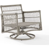 lakeline brown and cream outdoor chair   