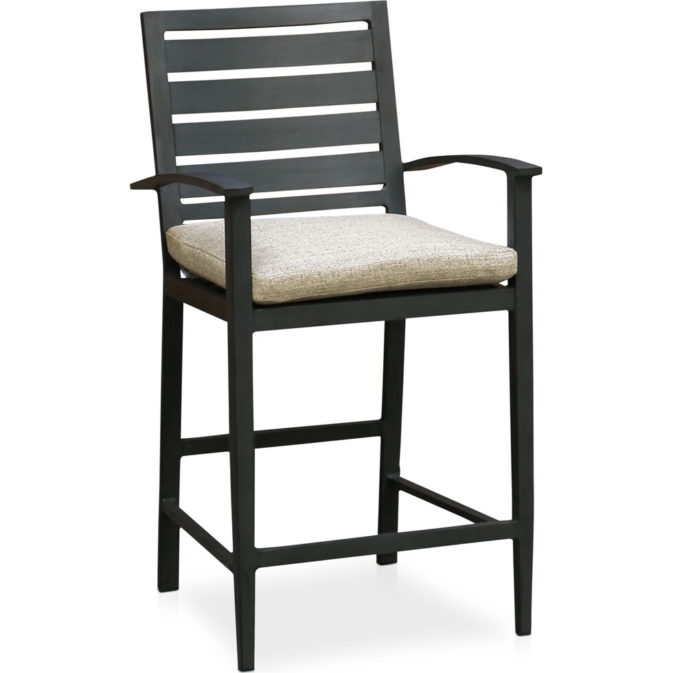 lakeway gray outdoor dinette   
