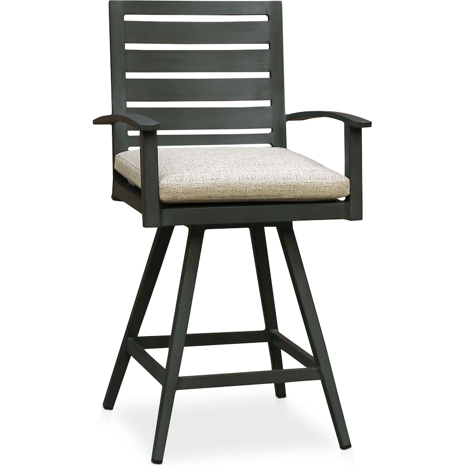 lakeway gray outdoor dinette   