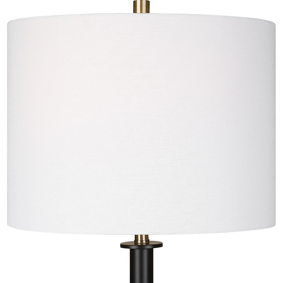 lalani black table lamp   
