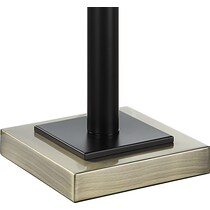 lalani black table lamp   