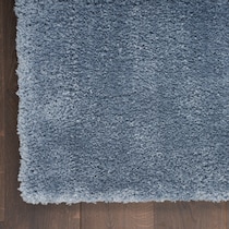 lana shag blue area rug  x    