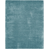 lana shag blue area rug  x    