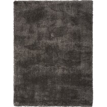lana shag gray area rug  x    