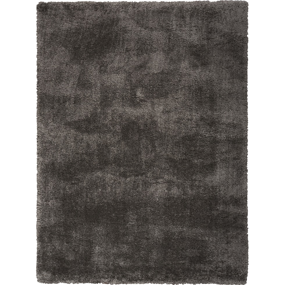 lana shag gray area rug  x    