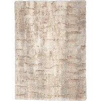 lana shag white area rug  x    