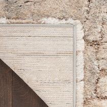 lana shag white area rug  x    