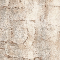 lana shag white area rug  x    