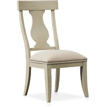 lancaster gray dining chair   